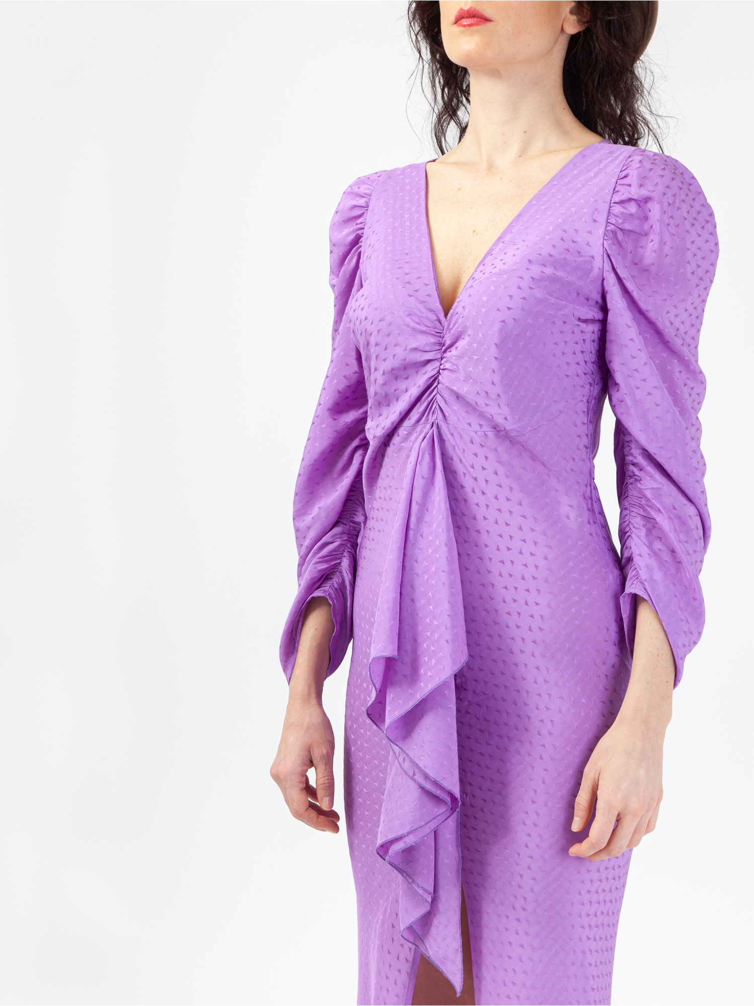 Dress lilac color hotsell
