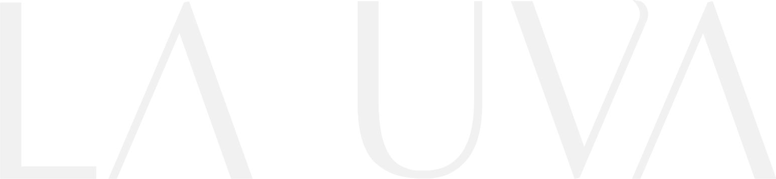 Logo LA UVA grigio grande